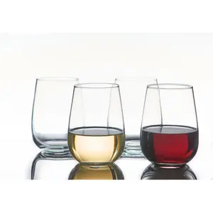 Entertain 590ml Stemless Wine Glass Set (Set of 4)