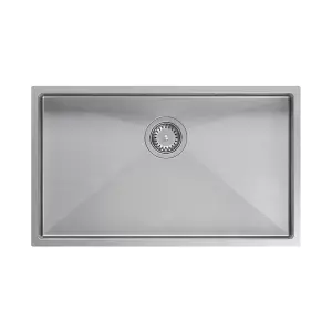 Quadron Anthony 80 undermout kitchen sink, 70cm bowl, AISI 304 Stainless Steel