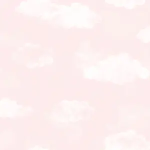 Galerie Tiny Tots 2 Pink Cloud Smooth Wallpaper