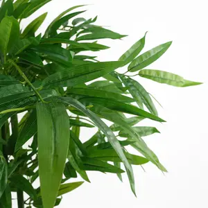 90cm Leaf Design UK Realistic Artificial Bamboo Plants / Trees Green