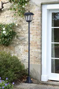 Smart Garden Whitehall 365 Solar Bollard Lamp Post Light 1.7m Super Bright