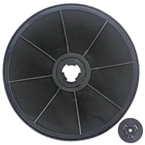 SPARES2GO Carbon Charcoal Vent Filter compatible with Ariston Cooker Extractor Hood