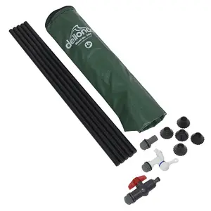 100L Collapsible Garden Water Butt with Drain Tap - Perfect Outdoor Water Storage Solution