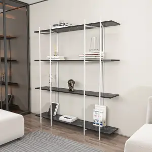 Decorotika Moss 3-tier Bookcase Shelving Unit