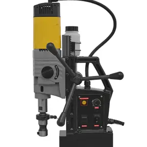 60mm Heavy Duty Magnetic Drilling Machine with 16mm Twist Drill Chuck - 110V Power