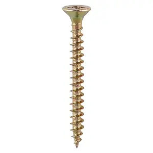 TIMCO Solo Countersunk Gold Woodscrews - 4.0 x 40 (350pcs)