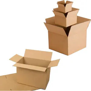 50 x 12x9x12" Strong Single Wall Cardboard Shipping Storage Packing Boxes