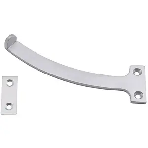 PAIR Quadrant Arm Casement Window Stay 150mm Satin Chrome Window Fitting