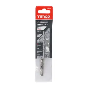 Timco - Ground Jobber Drills - HSS M2 (Size 9.0mm - 1 Each)