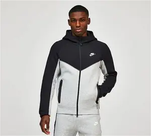 Nike Tech Fleece Windrunner Full Zip Hoodie - Grey - Size XS