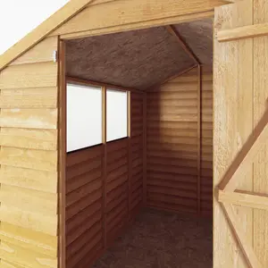 Mercia 7 x 5ft Overlap Apex Shed Yes