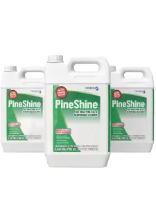 Pine Shine - Natural Pine Gel & Germicidal Cleaner 4 x 5 Litres