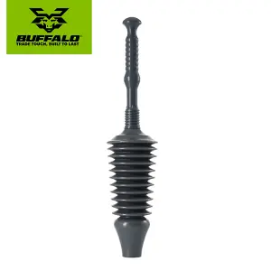 Buffalo Heavy Duty Snake Toilet Plunger