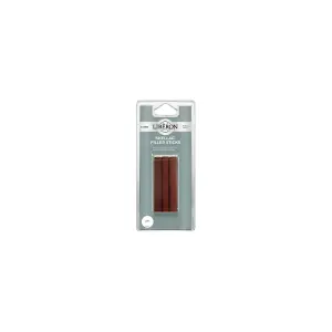 Liberon Dark Shellac Filler Sticks - Pack of 3 for Effortless Wood Repair