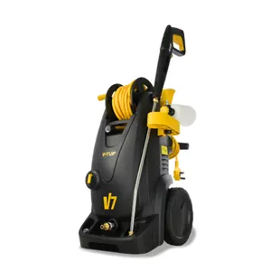 V-TUF V7 240v 195Bar, 7.2L/min Tough DIY Electric Pressure Washer - With Professional Accessories & 10M Hose Reel