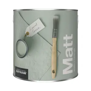 Rust-Oleum Washable Matt Wall Paint - Laurel Green 2.5L