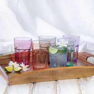 LAV - Aras Highball Glasses - 365ml - Multicolour - Pack of 6