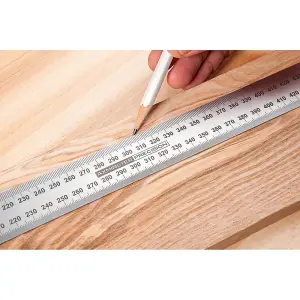 Axminster Professional Stainless Steel Metric Rule - 600mm