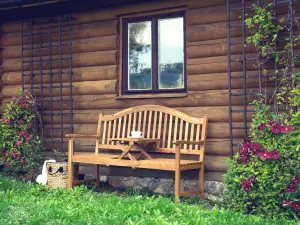 Garden Bench HILO Acacia Wood Light Wood