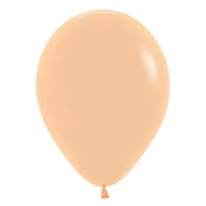 Sempertex Amscan Latex Solid Balloons (Pack of 50) Peach (One Size)