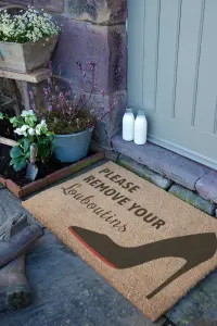 Please Remove Your Louboutins Doormat (90 x 60cm)