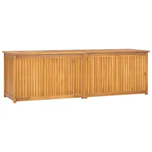 Berkfield Garden Box 175x50x55 cm Solid Wood Teak