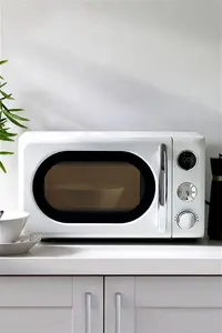 Next White Digital 800W 20L Microwave - White