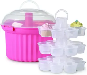 Hilly's Kitchen Cupcake Caddy Holds 24 Cupcakes