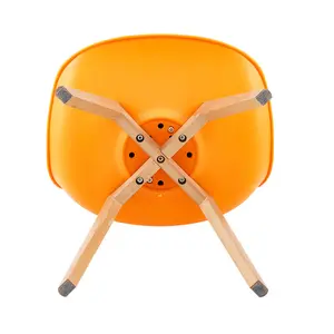 Nero Upholstered Side Chair (Set of 4) Orange