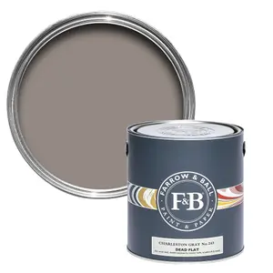 Farrow & Ball Dead Flat Mixed Colour 243 Charleston Gray 5 Litre