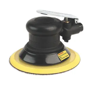 Sealey Air Palm Orbital Sander With Soft Rubber Handgrip 150mm 1/4" BSP SA800