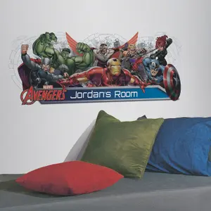 RoomMates Avengers Assemble Personalization Headboard Wall Decals