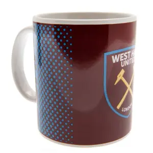 West Ham United FC Fade Mug Claret (One Size)