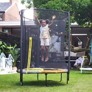 4.5ft Junior Jungle Trampoline and Enclosure with Sound