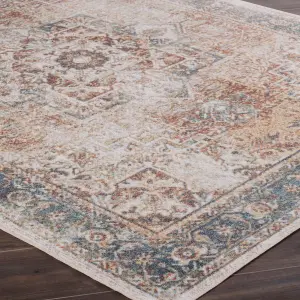 ALORA Machine Washable Vintage Area Rug 120 x 170 cm