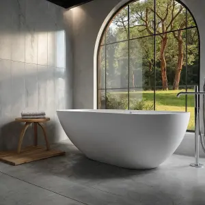 Talavera Freestanding Matt Stone Bath 1700mm