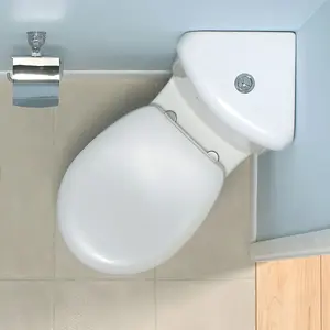 Vitra Layton corner close coupled pan cistern and seat pack