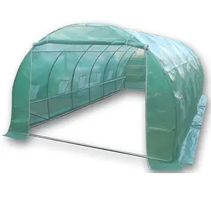 6m x 3m + Anchorage Stake Kit (20' x 10' approx) Pro+ Green Poly Tunnel