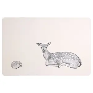 Maison by Premier Effy Set Of Two Mini Forest Placemats And Coasters