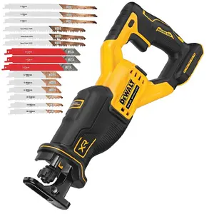 Dewalt DCS382N 18v XR Brushless Reciprocating Recip Saw Bare Tool + 15 Blades