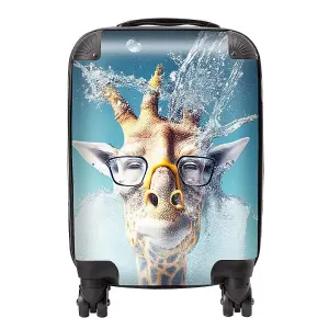 Giraffe Splashart Suitcase - Mini Cabin