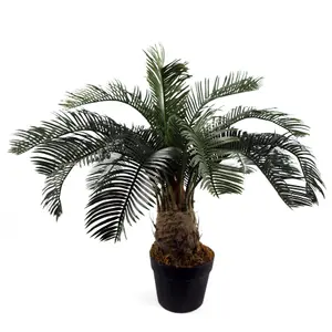 60cm Artificial Tropical Cycas Palm Plant