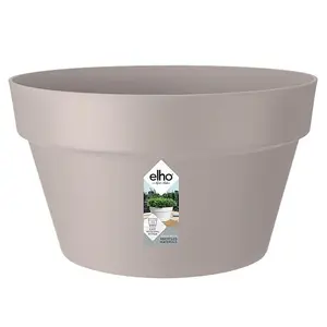 Elho Loft Urban Bowl 35cm Grey/Warm Grey Recycled Plastic Plant Pot