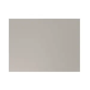 GoodHome Perma Satin Grey Square edge MDF Worktop (T) 2.8cm x (L) 60.5cm x (W) 45.2cm