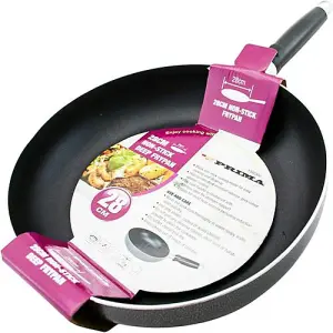 28CM Prima Non Stick Classic Deep Frypan Cookware Kitchen Pan