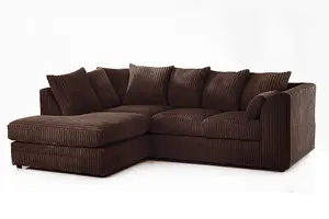 Hart Prime Cord Fabric Corner Sofa