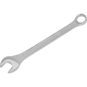 18mm Chrome Vanadium Combination Spanner with Polished Heads