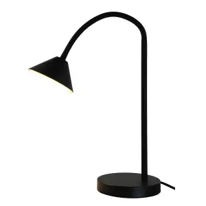 Modern Matt Black Table light