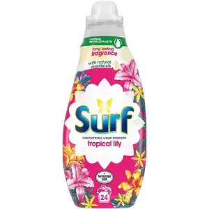 Surf Tropical Lily Laundry Liquid 24 Washes 648ml