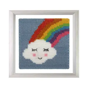 Counted Cross Stitch Kit: My First: Unicorn and Cloud